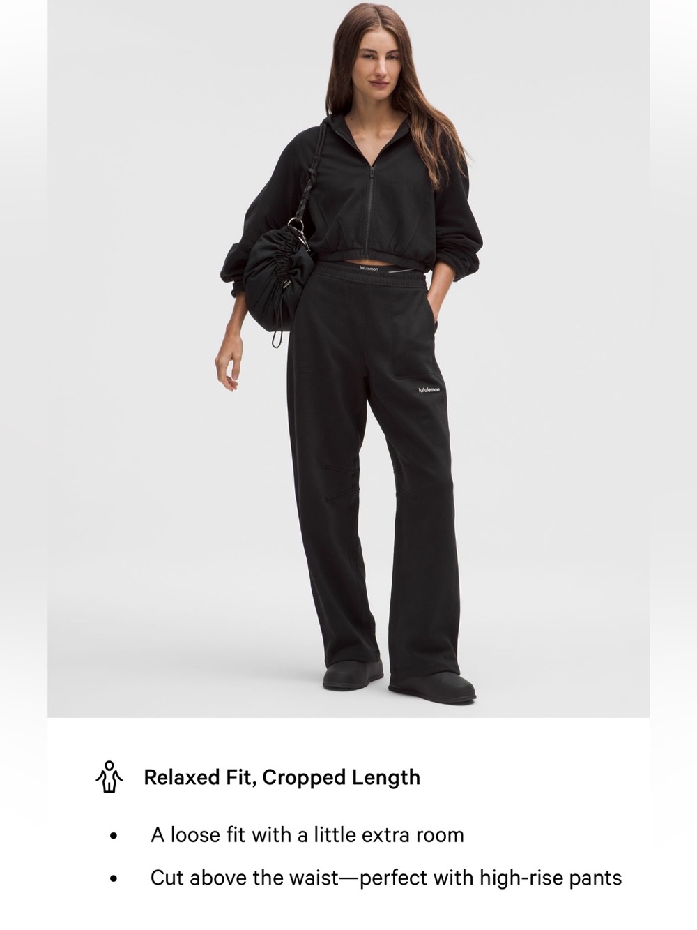 Lululemon Loungeful Relaxed-Fit Full-Zip
Cropped Hoodie - Picture 6 of 9
